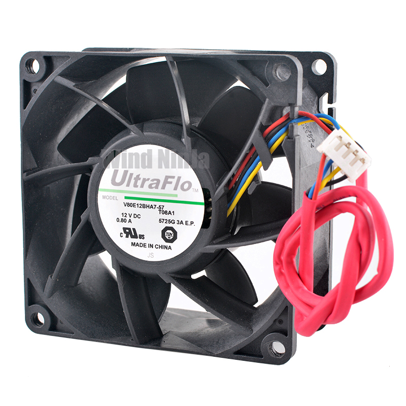 Server Power Supply - (2 pezzi) V80E12BHA7-57 8038 Ventola di