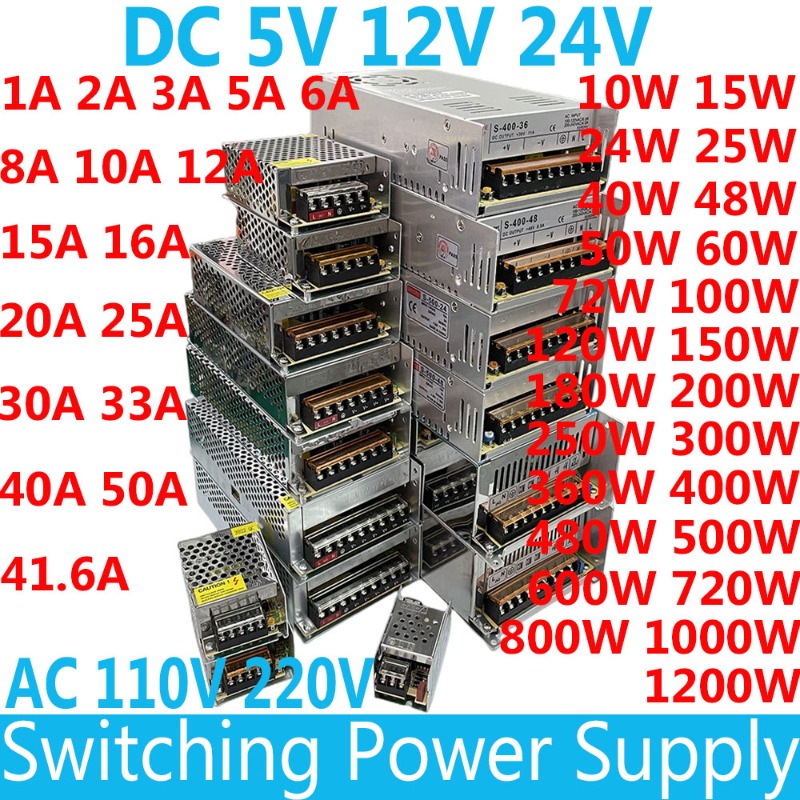 Alimentatore switching AC 110V - Smps Power Supply recensione e prezzo