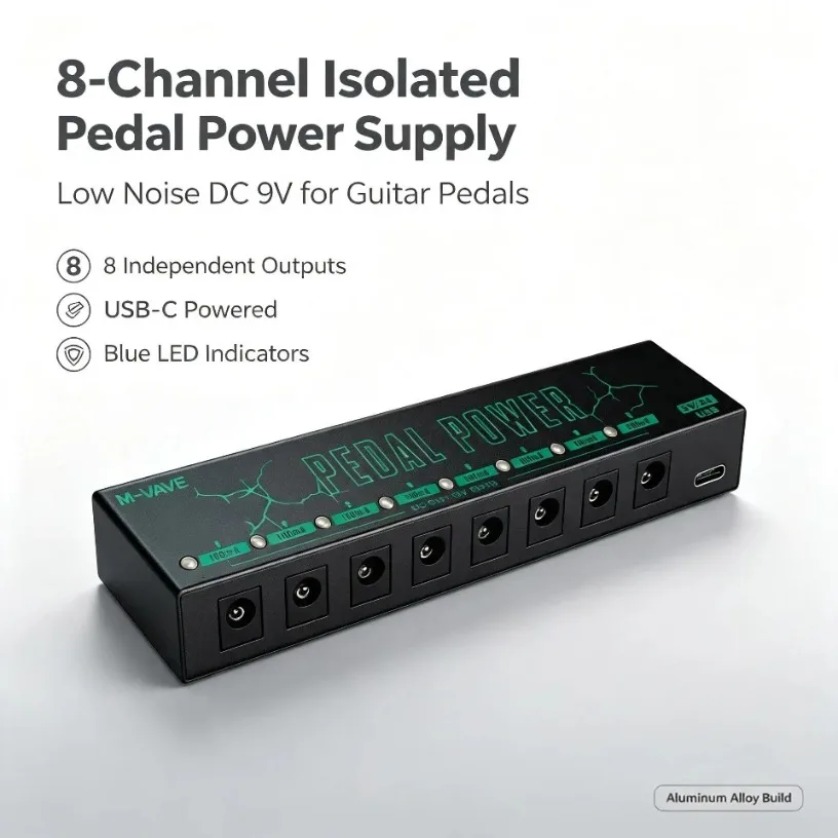 Alimentatore per Pedali Compat - Power Supply recensione e prezzo