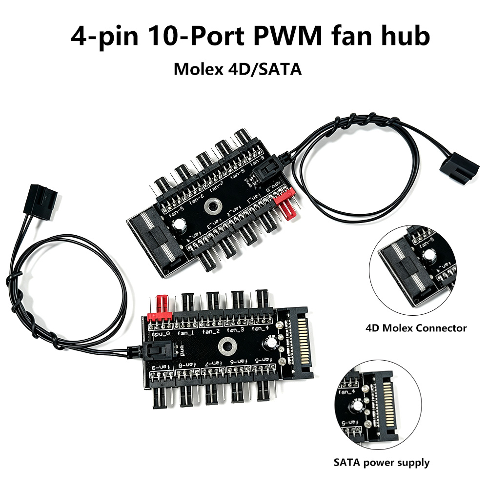 Hub Splitter per Ventole PWM a - Pc Power Supply recensione e prezzo