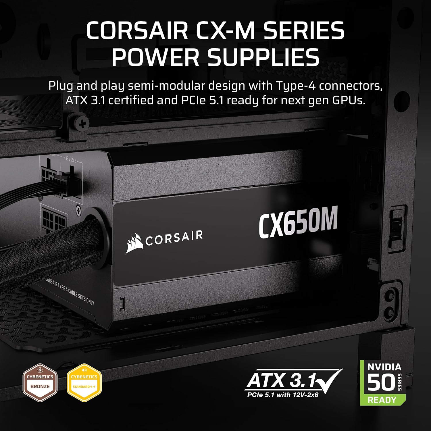 CX650M (2025) Alimentatore Sem - Power Supply 650W recensione e prezzo