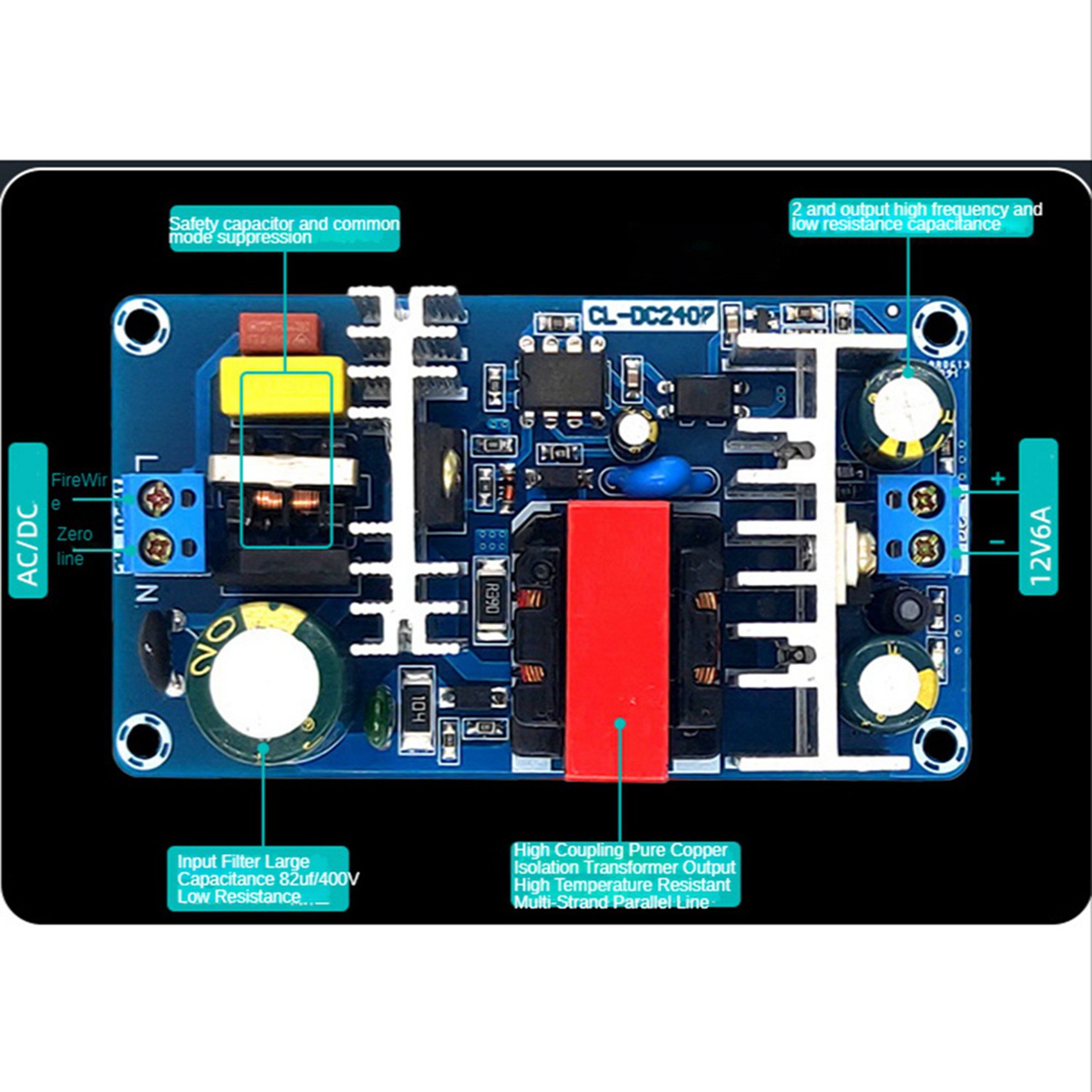 【PUBLICITY】Scheda di Alimentaz - Dc Power Supply 12V recensione e prezzo
